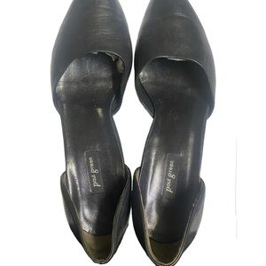 Paul Green Women's Julia Leather D'Orsay Kitten Heel Pumps